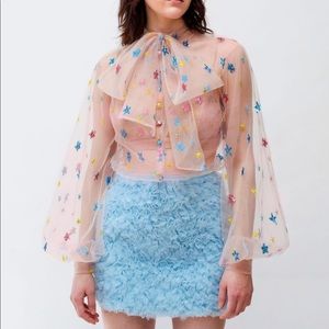 Lirika Matoshi Pink Sky Blouse